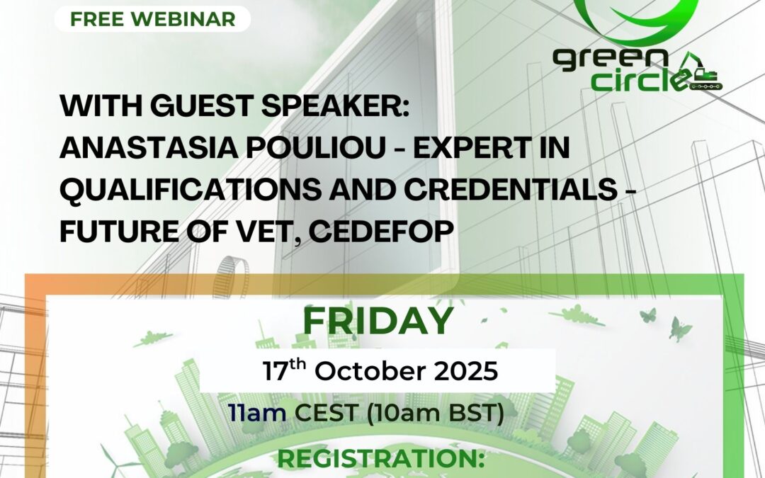 Join us in our project’s first transnational webinar: Deepening on Microcredentials across the EU: Labour Market Sector Relevance