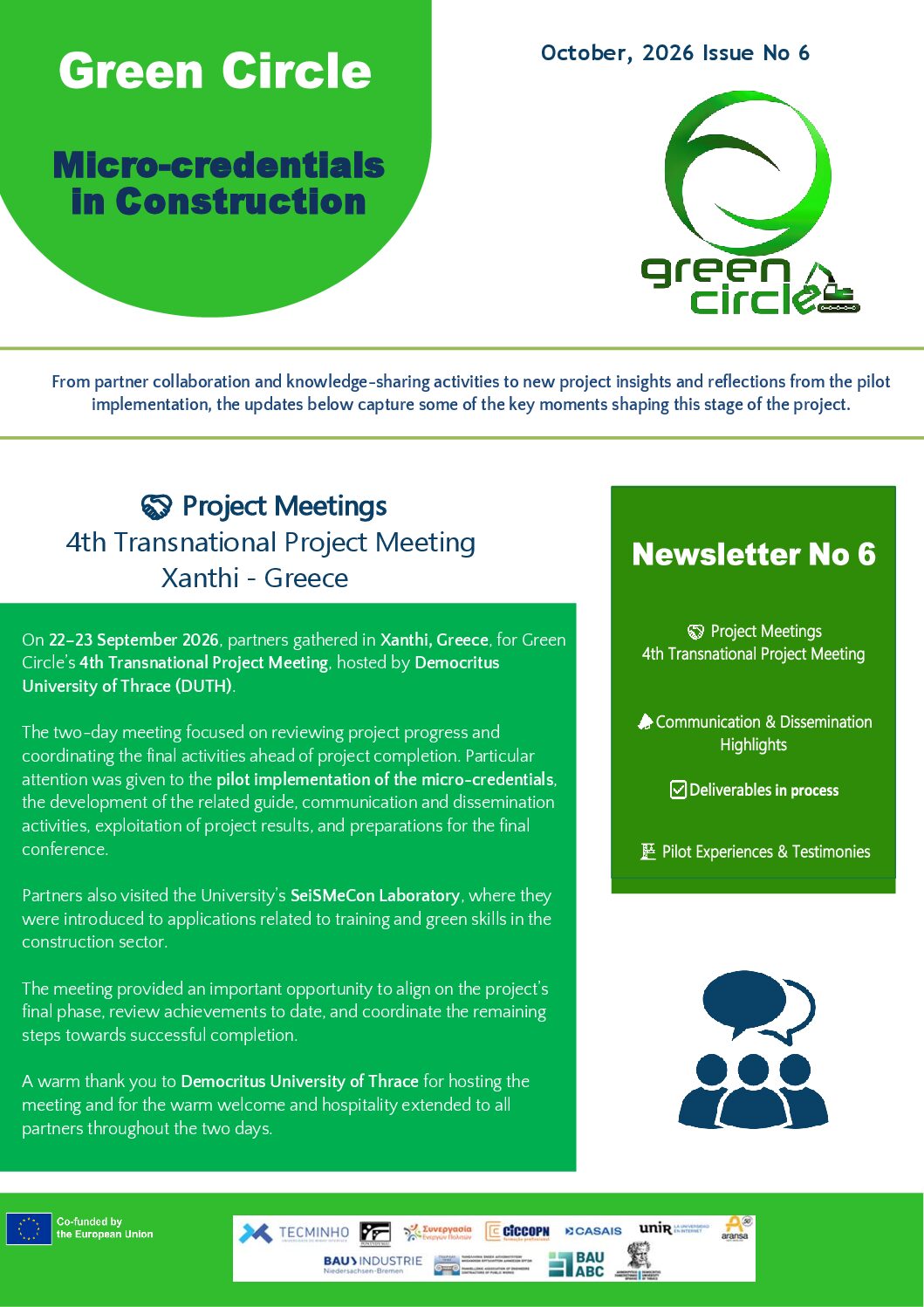 Sixth Newsletter